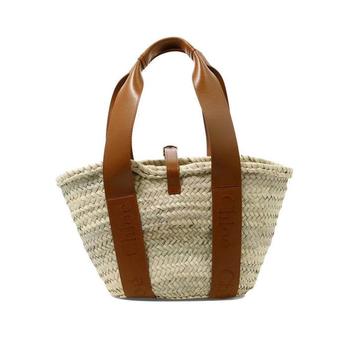Chloe Logo Medium Basket Tote Bag CHC23SS303J66 247