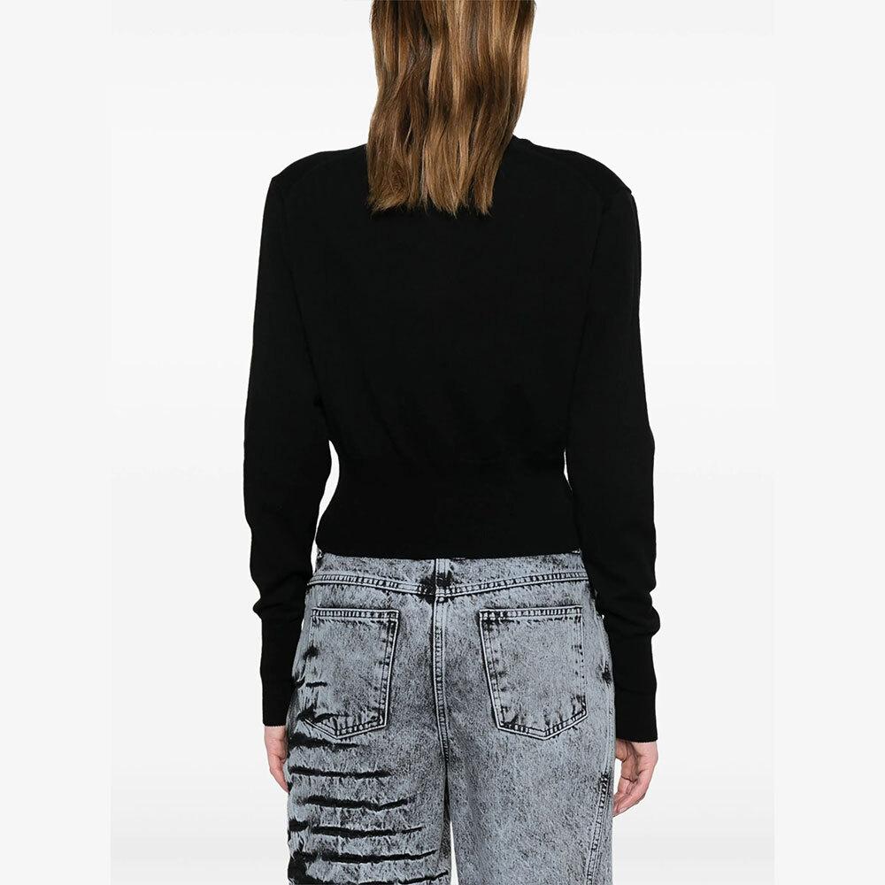 Vivienne Westwood Bea Cropped Cardigan Women’s Black Knit