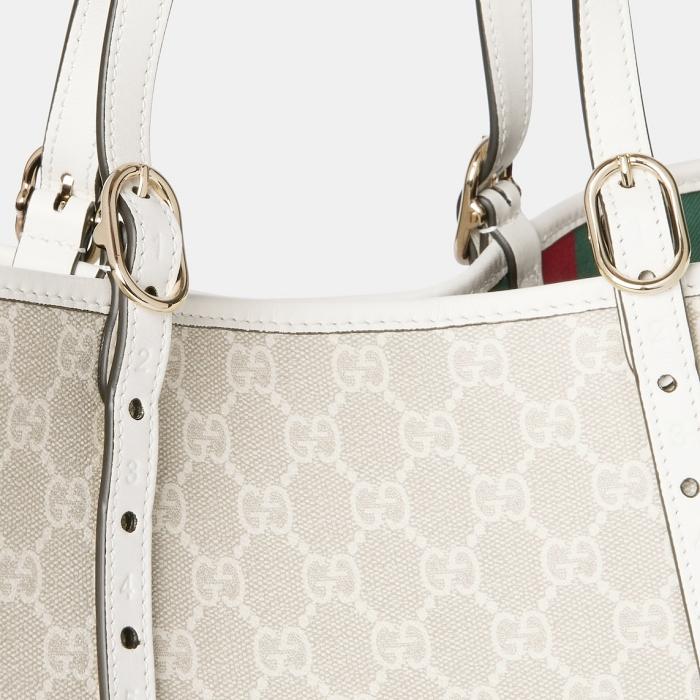 GUCCI GG Emblem Medium Tote Shoulder Bag 815213 FAD6L 9641