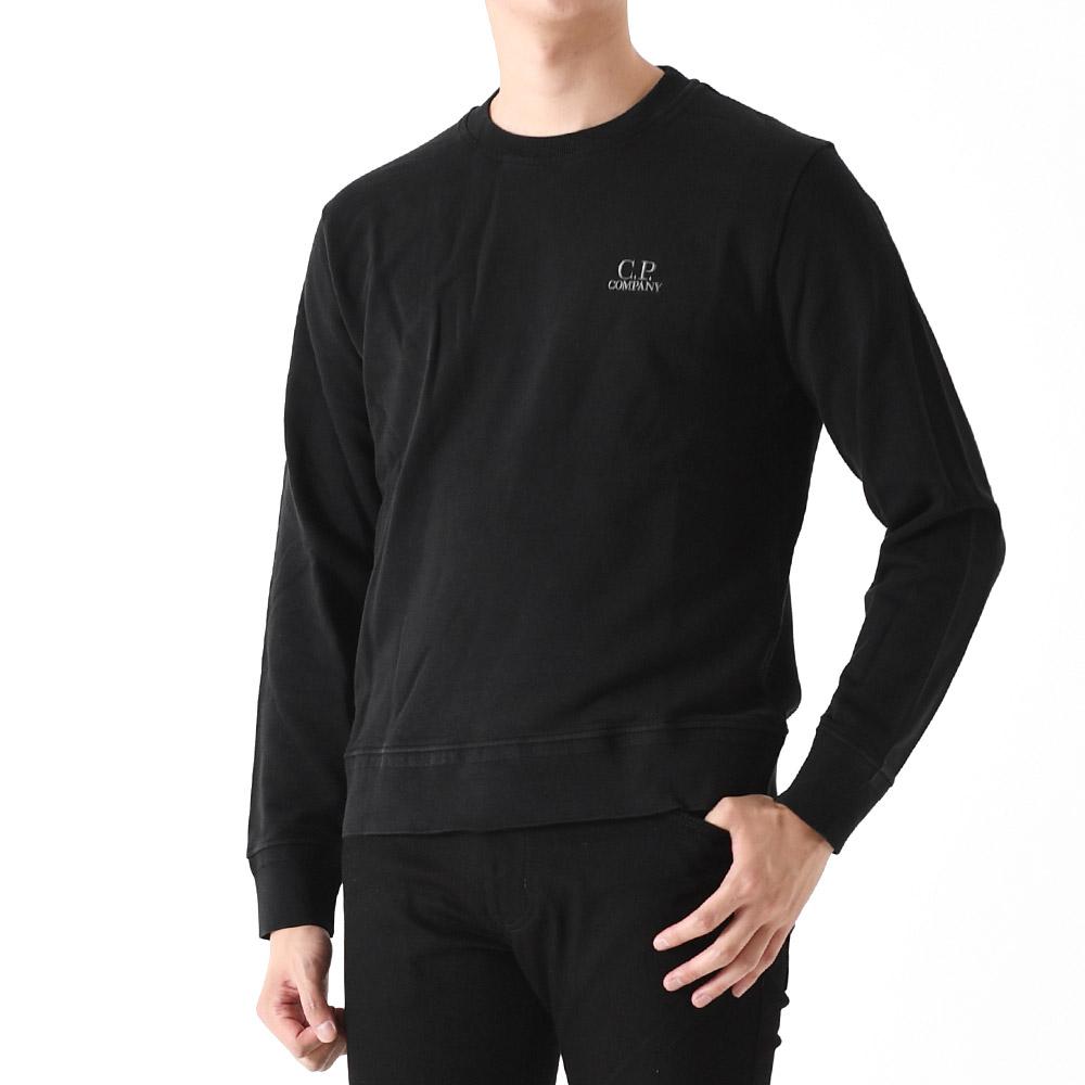 CP Company Embroidered Logo Sweatshirt Black Men’s