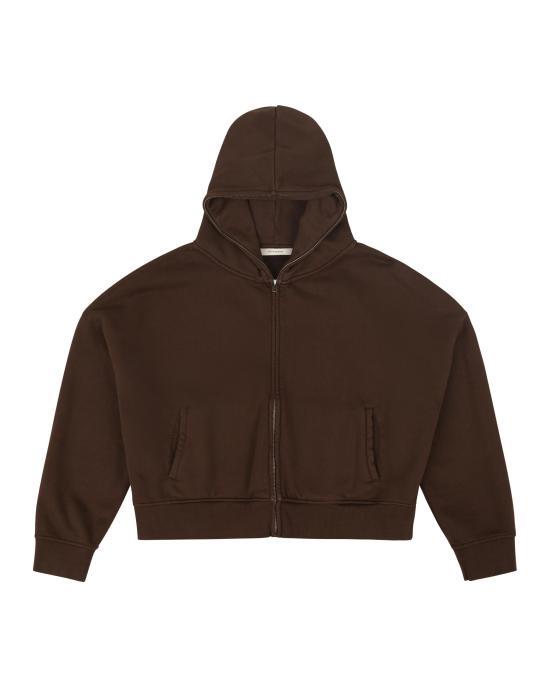 Les Benjamins Brown Hooded Sweatshirt Women’s LEBM 252PRJP 015