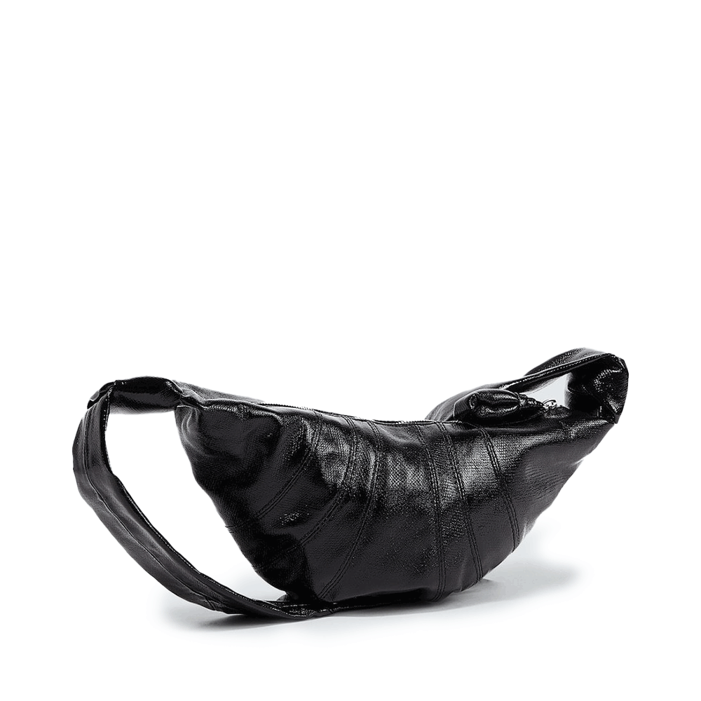 Lemaire Black Small Croissant Crossbody Shoulder Bag BG0003