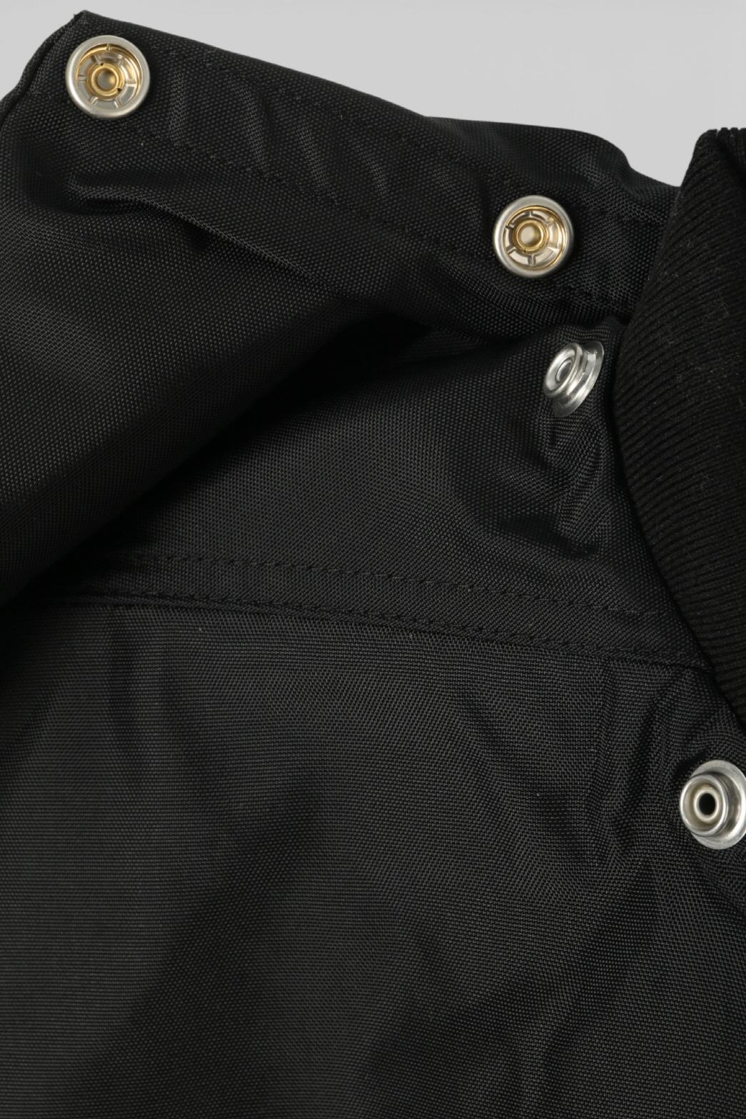 Rick Owens DRKSHDW Convertible Jumbo Peter Flight Jacket Black