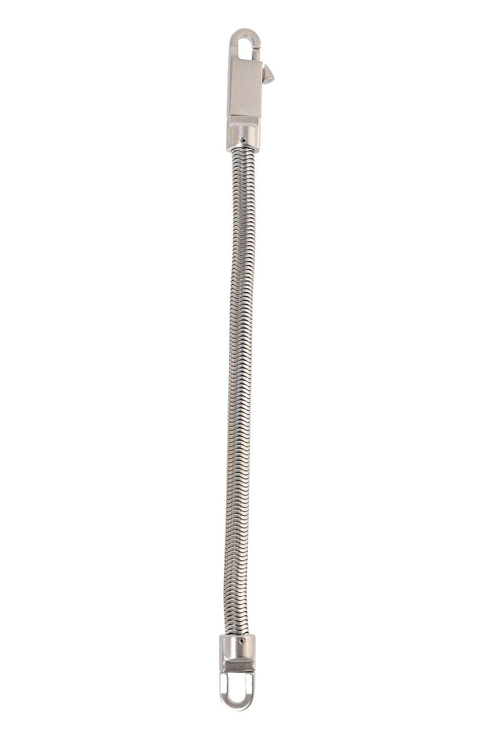 Rick Owens Snake Bracelet Silver-Tone Unisex Jewelry