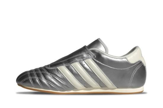 Adidas Taekwondo Sneakers Men’s White Leather Low-Top JS4023 DOM