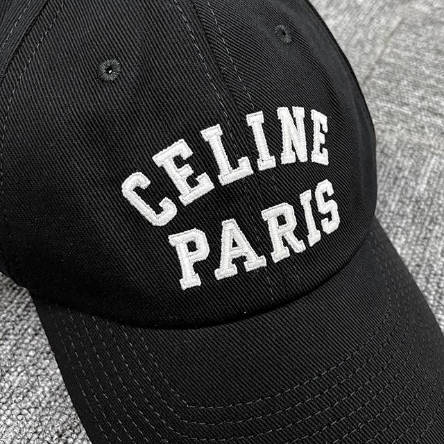 CELINE Triomphe Ricolieu Baseball Cap Navy