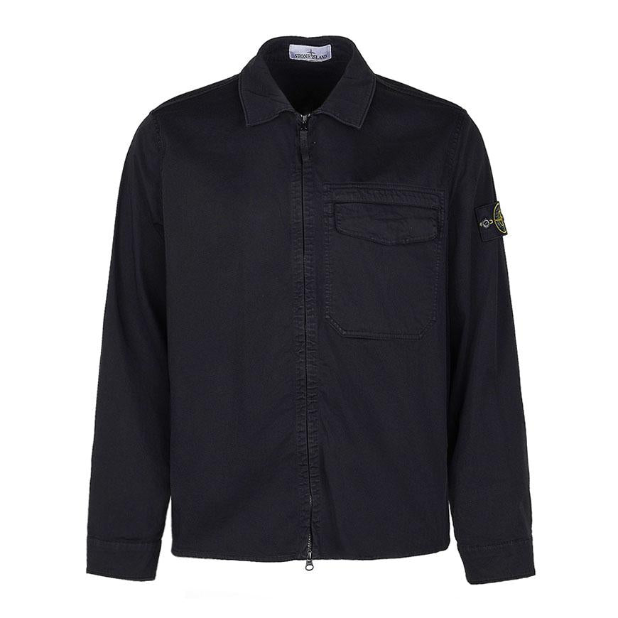 STONE ISLAND Men's Concealed Zip Overshirt V0029 S0012