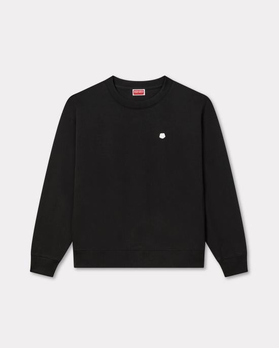 KENZO Black Long-Sleeve Sweatshirt FF62 SW2564 MF99J