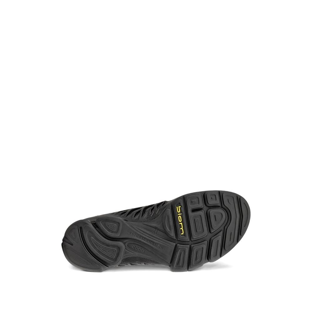 ecco BIOM AEX Men’s Low-Top Sneakers Black Leather