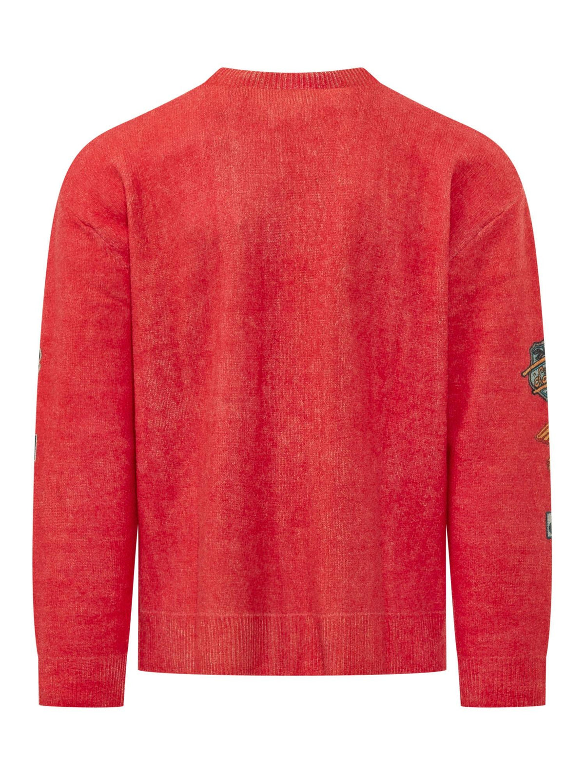 DIESEL Round Neck Knit Sweater Men’s FW26 Black Wool