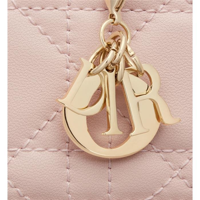 DIOR Lady Dior Jasmine Card Holder Wallet S0074ONMJ
