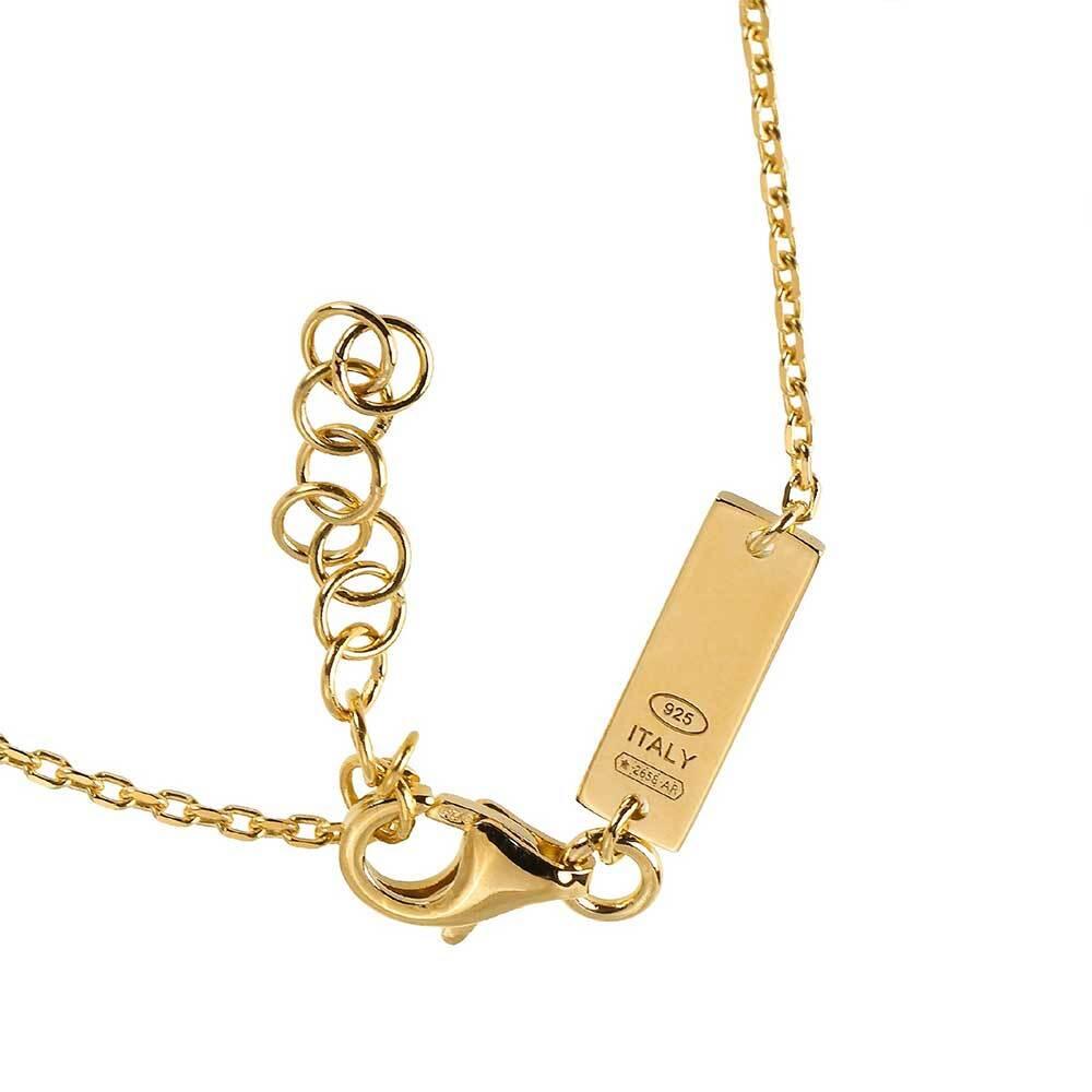 Maison Margiela Silver Logo Ring Pendant Necklace