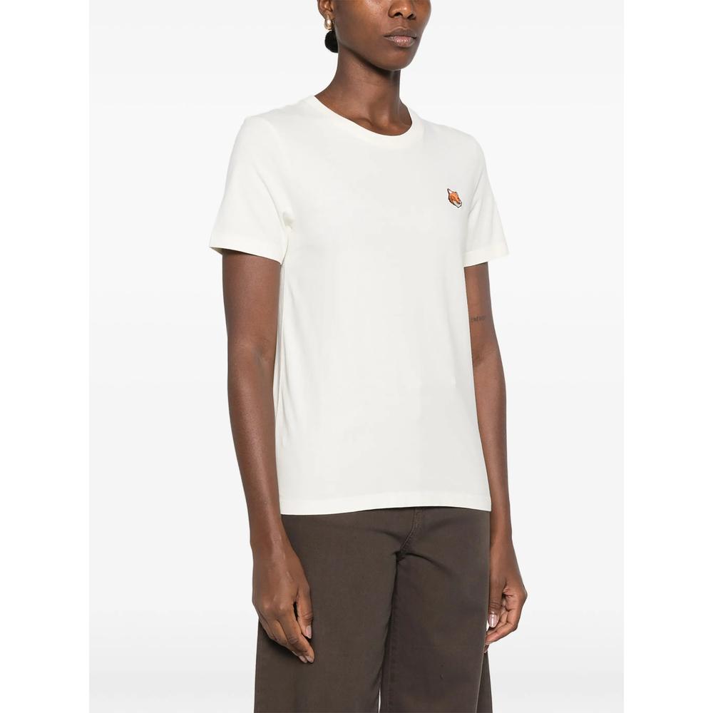 Maison Kitsune Cotton Logo T-Shirt Women’s Navy
