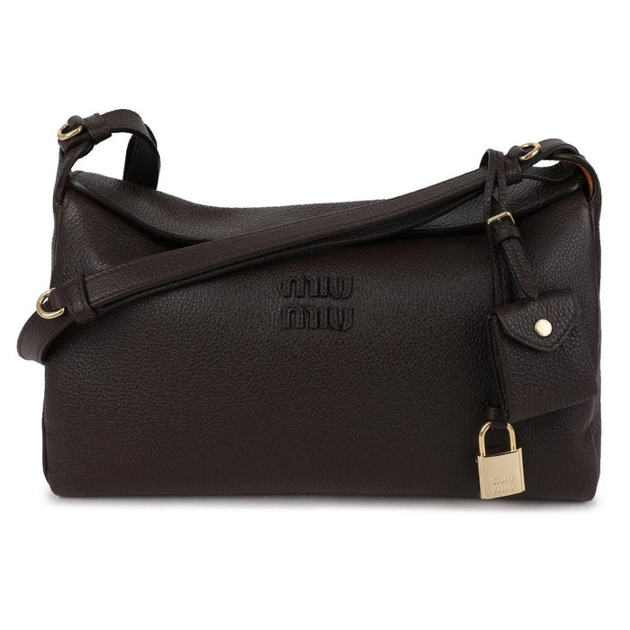 Miu Miu Leather Shoulder Bag 5BC195 2IFL F0ZKS