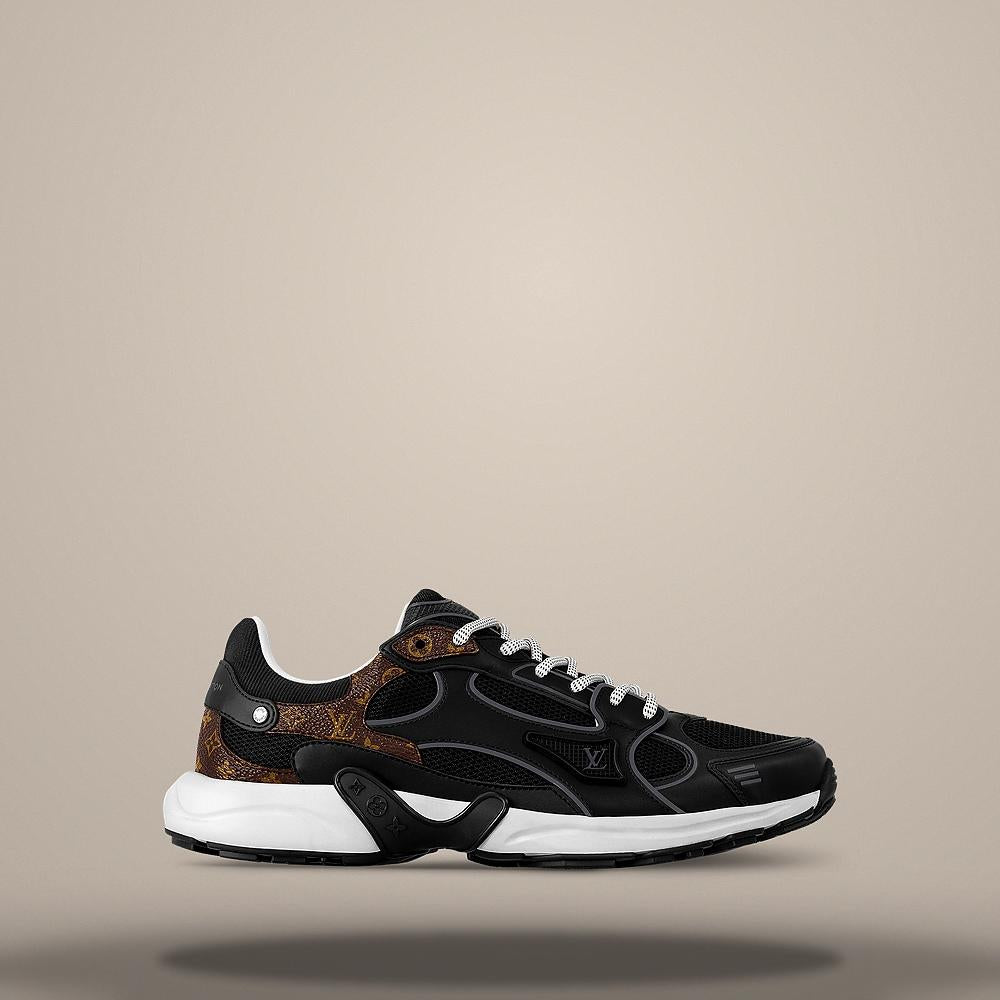 Louis Vuitton Olympia Black Men's Low-Top Sneakers 1AHOFB