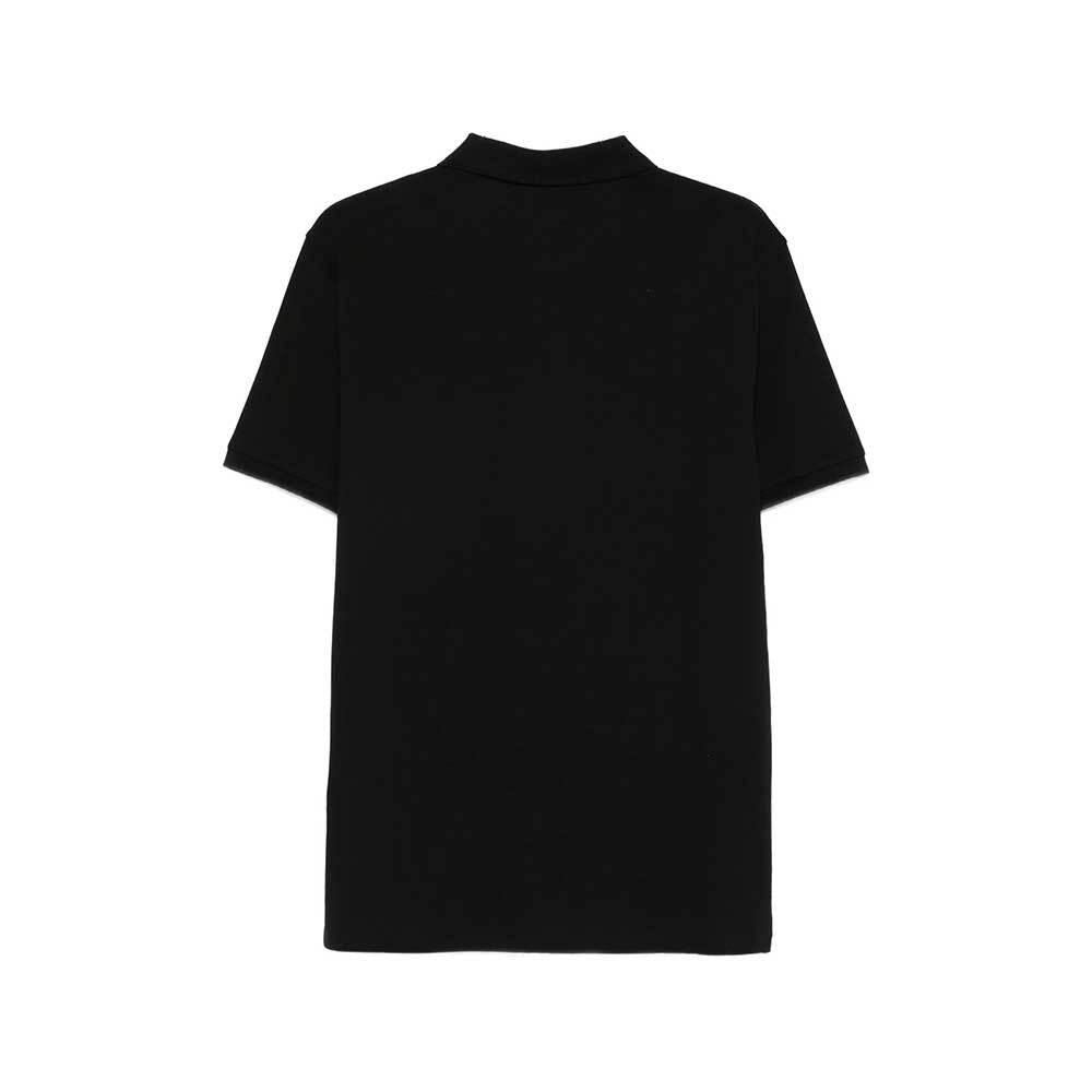 CP Company Jersey Short Sleeve Polo Shirt Black Men