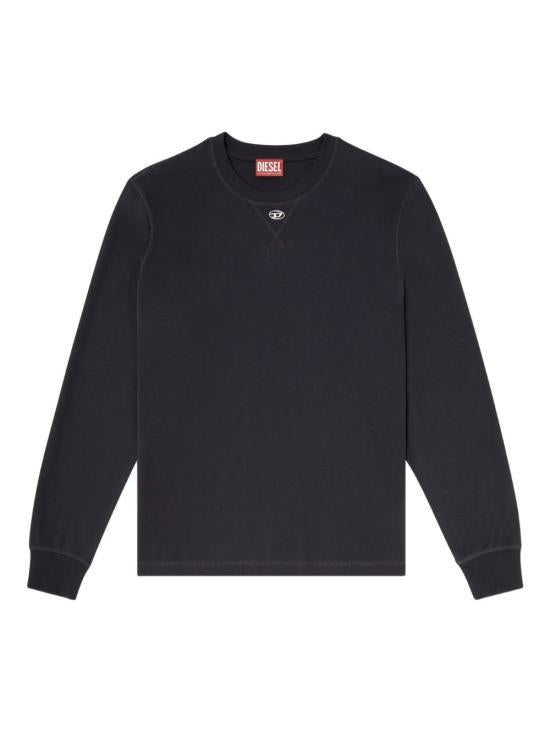 DIESEL Dark Gray Long Sleeve Sweatshirt A199670AIJU9XX DARK GRAY DOM