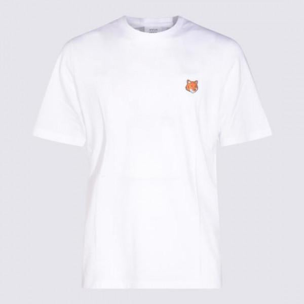 Maison Kitsune Fox Head Regular Fit Short Sleeve T-Shirt