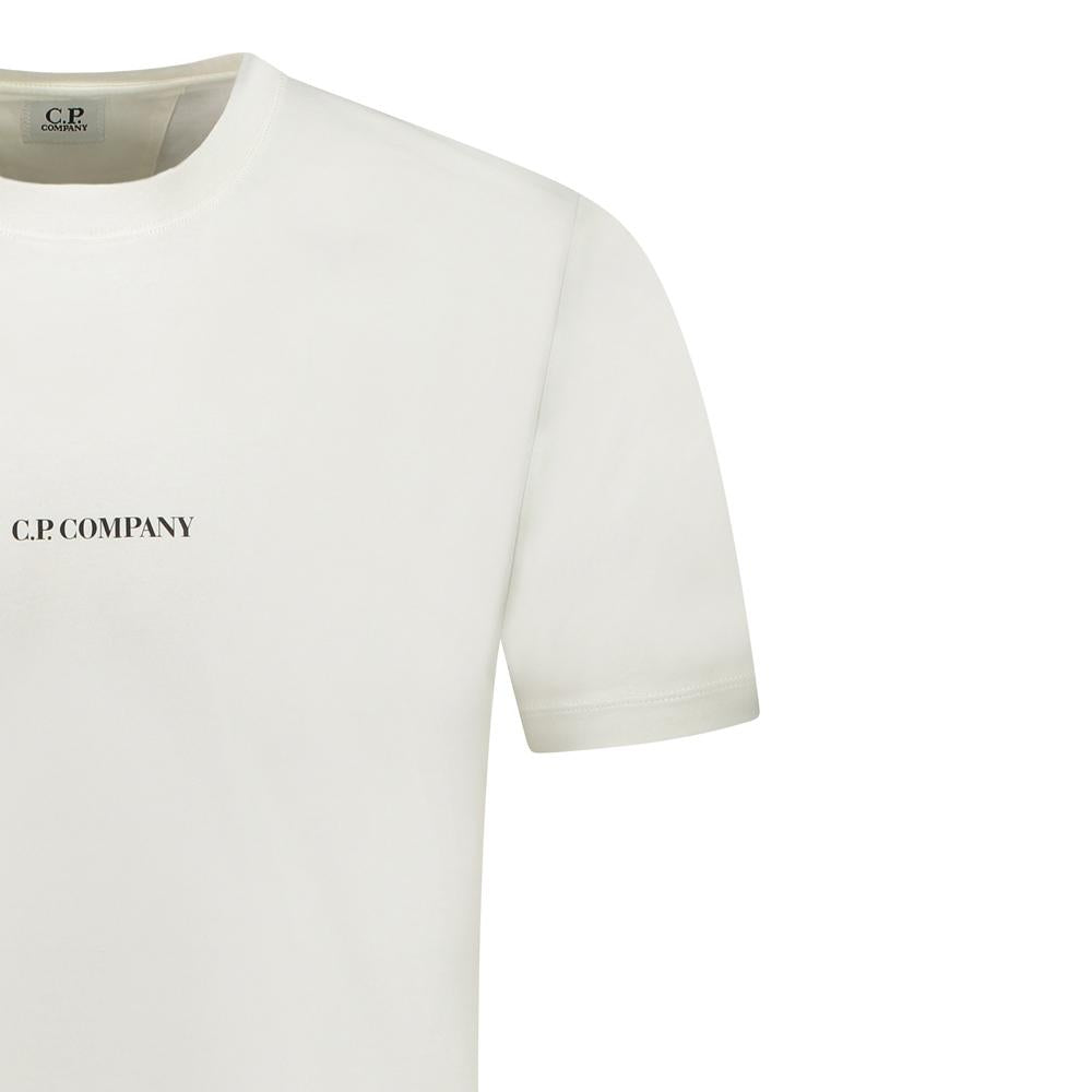 CP Company Logo Print T-Shirt White Men’s