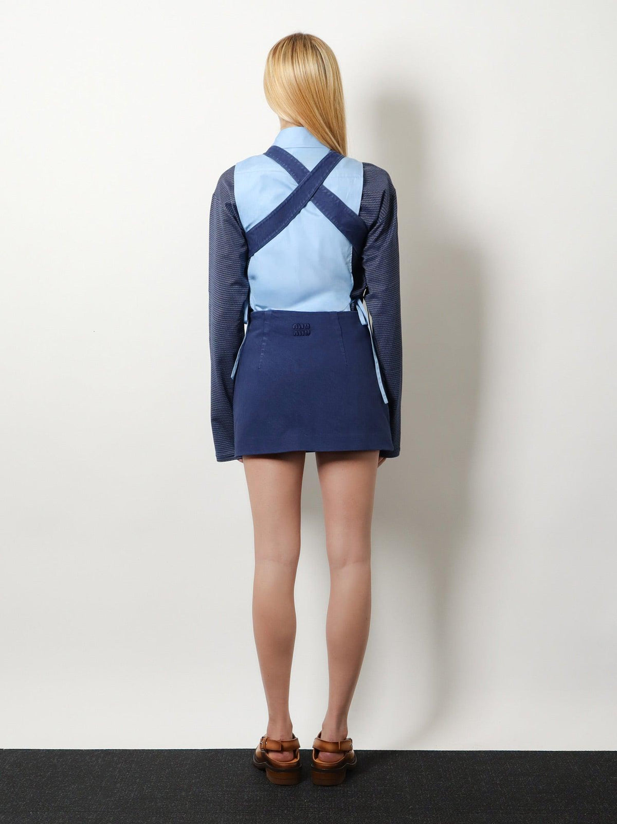Miu Miu Black Sleeveless Mini Dress