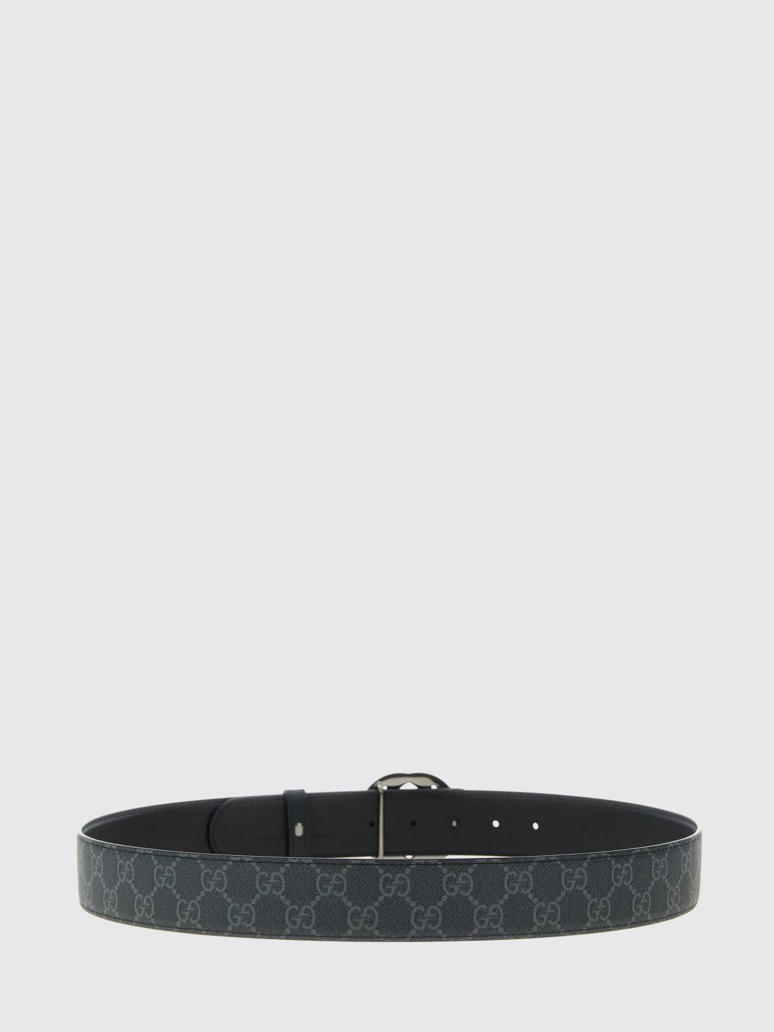 GUCCI Black Leather Belt