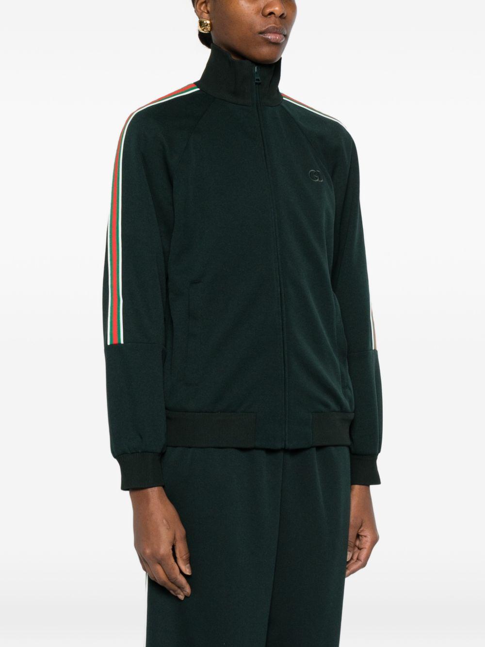 GUCCI Blue Zip-Up Jacket