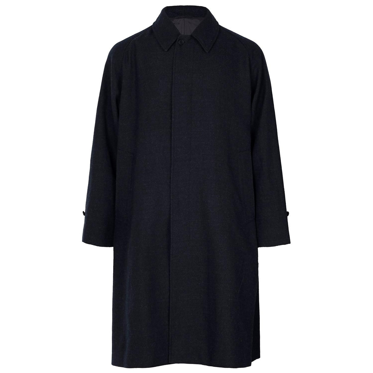 KAPTAIN SUNSHINE Top Navy Walker Wool Coat KS25FCO05