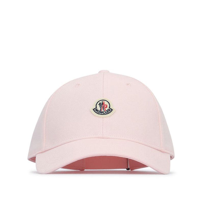 Moncler Light Pink Logo Patch Baseball Cap L10933 B00008 04863