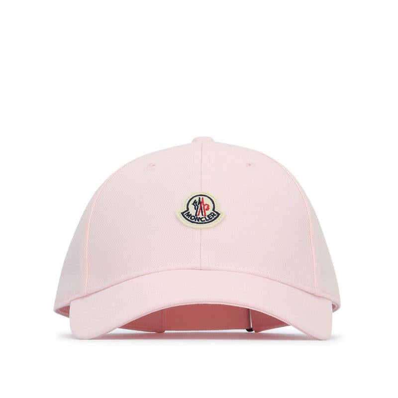 Moncler Light Pink Logo Patch Baseball Cap L10933 B00008 04863