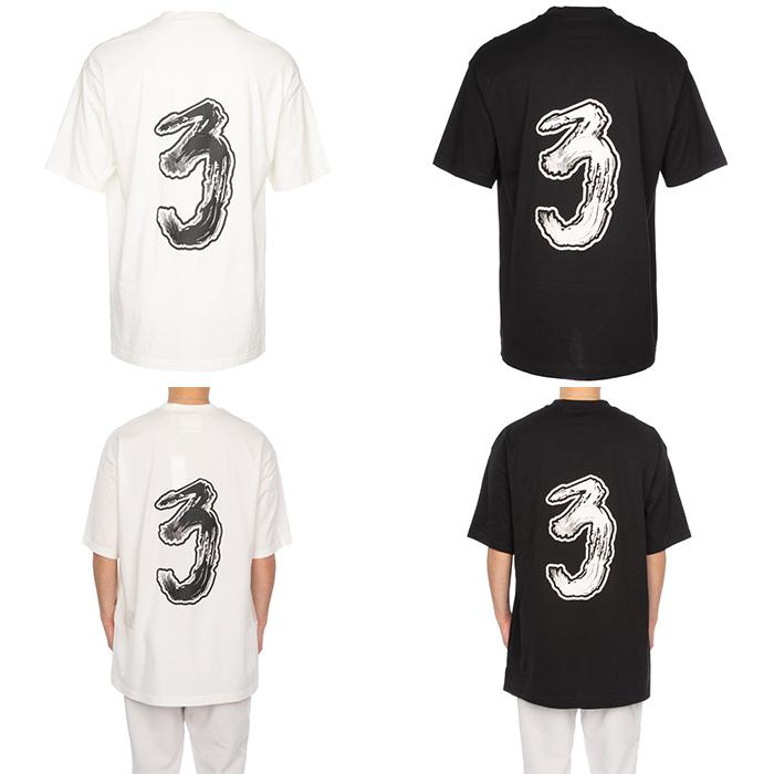 Y-3 Men’s Logo GFX Oversized T-Shirt White