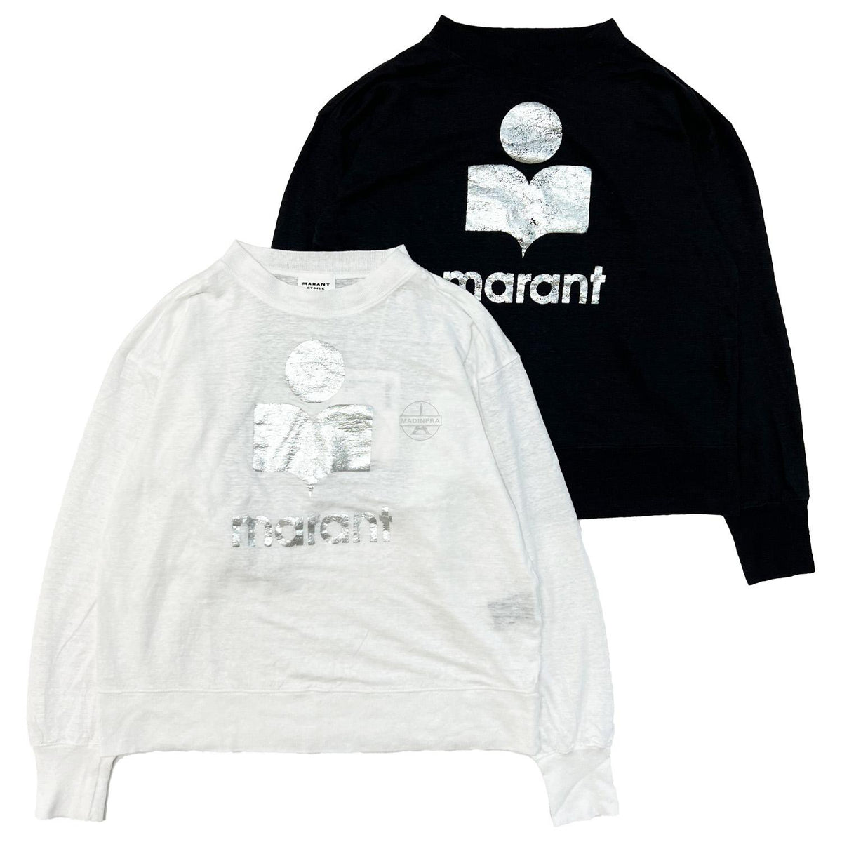 Isabel Marant Linen Sweatshirt Top KLOWIA TS0005FA A1N10E