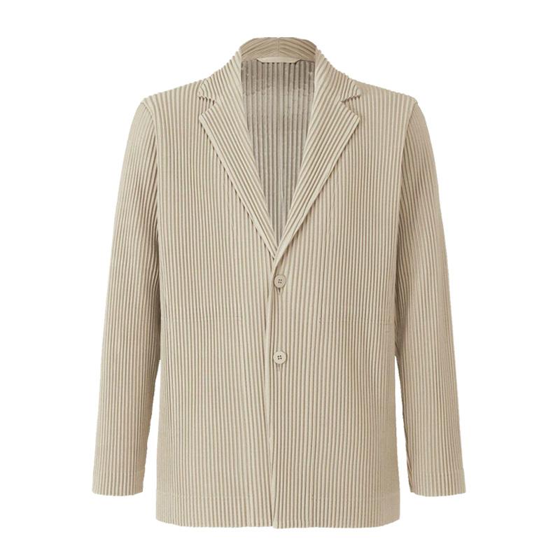 Issey Miyake Homme Plisse Pleated Tailored Jacket JD155