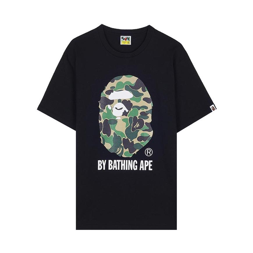 BAPE Men’s ABC Camo T-Shirt Black 001 TEM301005 MBK0
