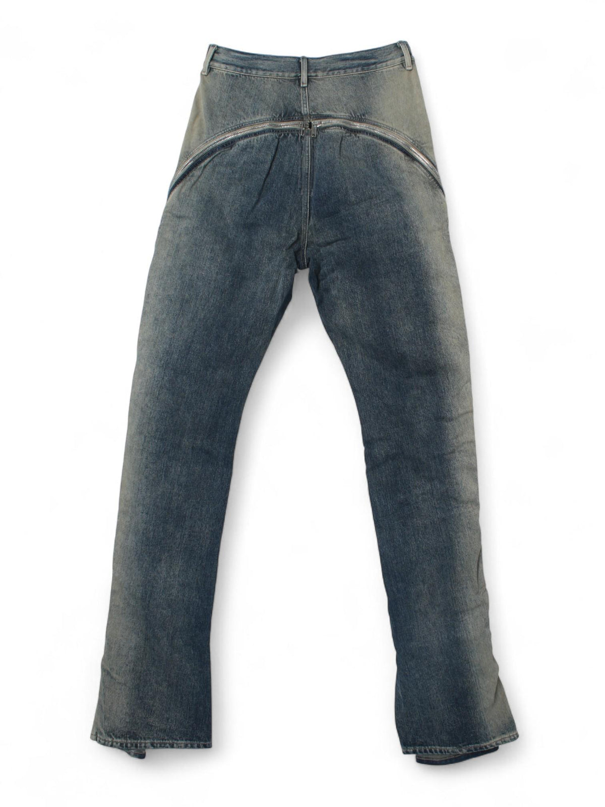 Rick Owens DRKSHDW Bolan Banana Mineral Pearl Degrade Denim DU01C6363 DMPDE 38D