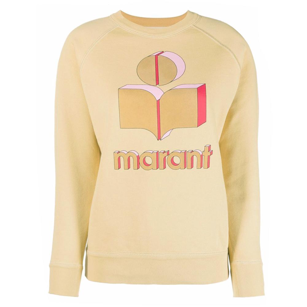 Isabel Marant Milly Logo Fleece Sweatshirt