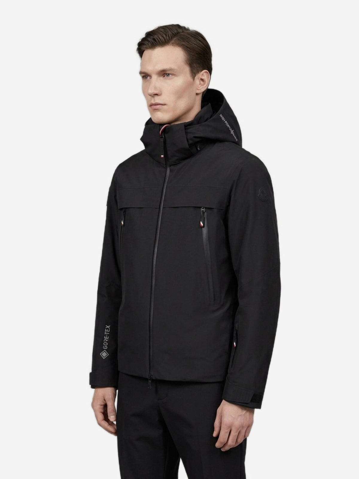 Moncler Black Nylon Down Puffer Jacket for Men