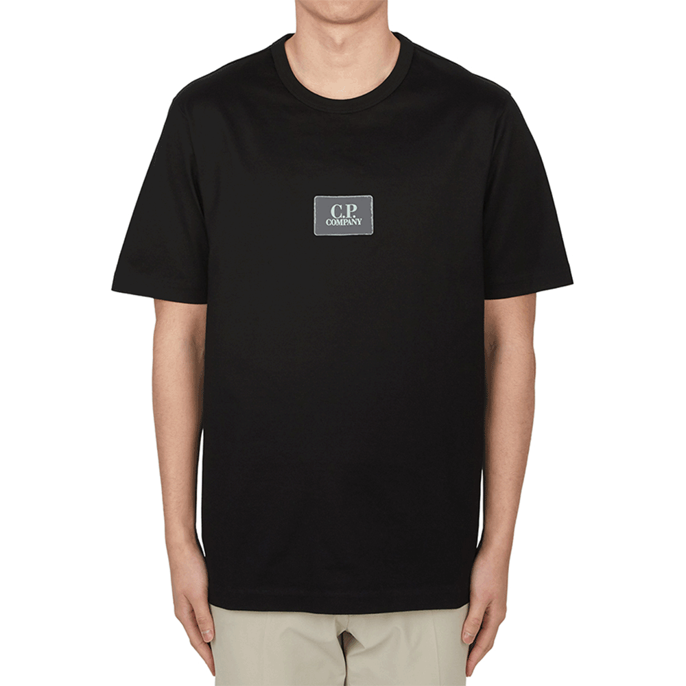 CP Company Logo Short Sleeve T-Shirt Black 18CMTS108A