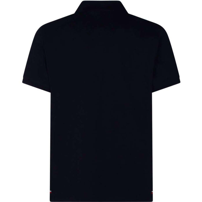 Moncler Navy Logo Patch Polo T-Shirt Unisex Cotton