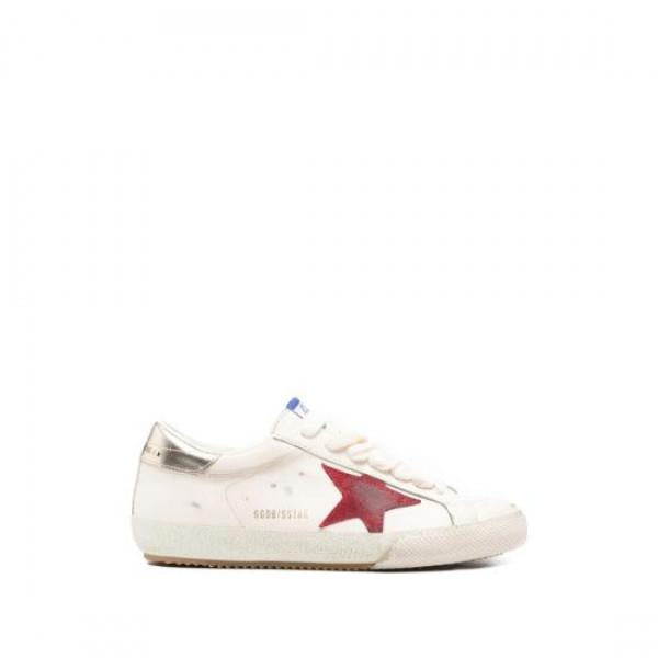 GOLDEN GOOSE Superstar Sneakers Gray Suede Star Low Top Men