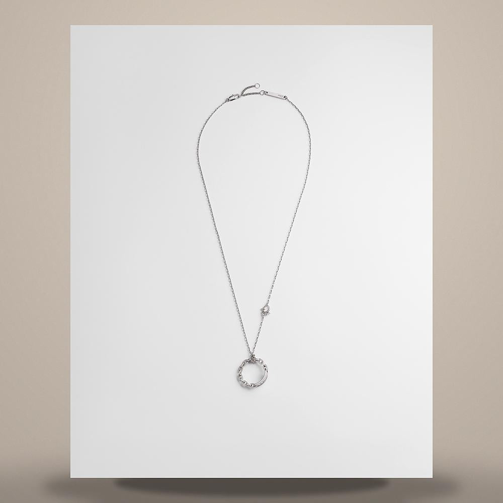 DIOR Dior Link Silver-Tone Brass Chain Necklace N3792HOMMT D000
