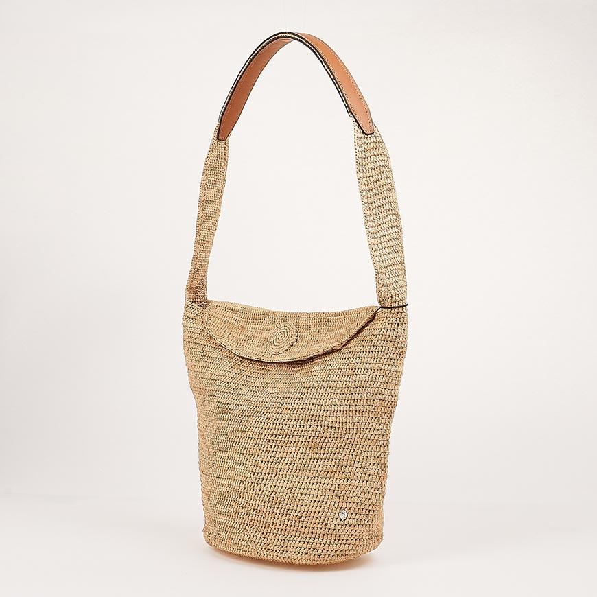 HELEN KAMINSKI Natural Cotton Yarra Shoulder Bag