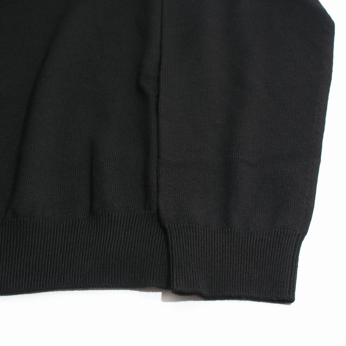 CELINE Embroidered Logo Wool Crewneck Sweater Black