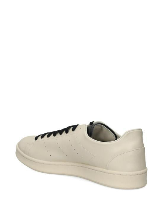 Y-3 White Leather Low-Top Sneakers KI3464 DOM
