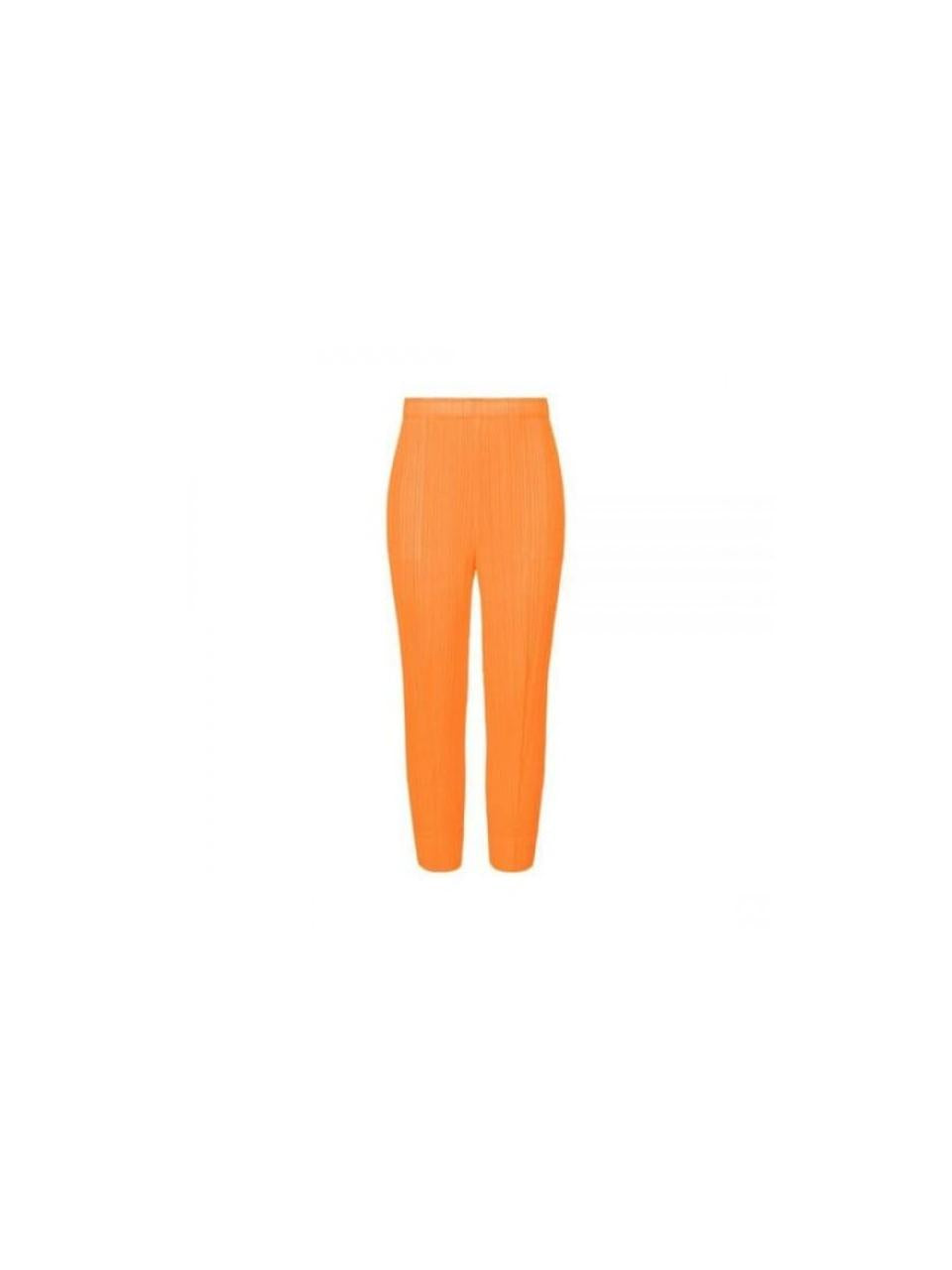 Issey Miyake Pleated Pants PLISSE Please Womens Classic Trousers PP38 JF134 31