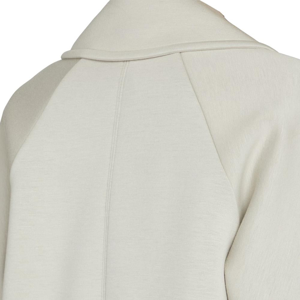 Max Mara ZURCA Neoprene Coat Ecru 2399010131 001