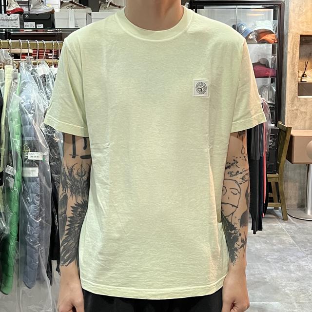 STONE ISLAND Fissato Logo Patch Short Sleeve T-Shirt V0152