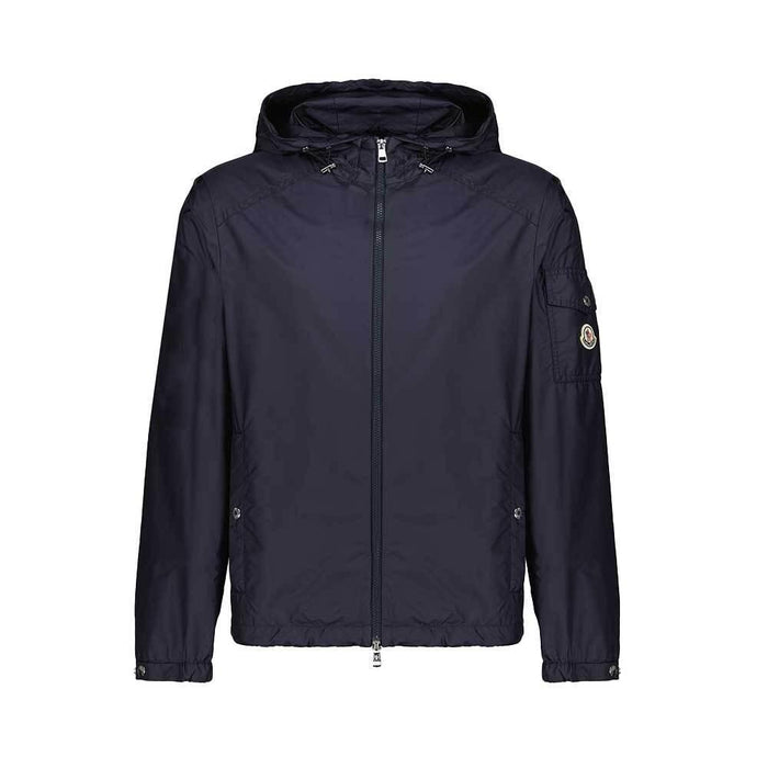 Moncler Navy Windbreaker Ediache Jacket Men
