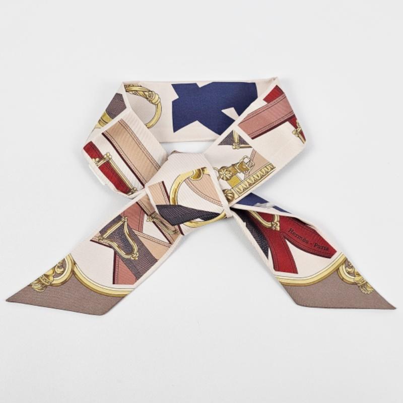 HERMES Cavalcadour Remix Silk Scarf for Women