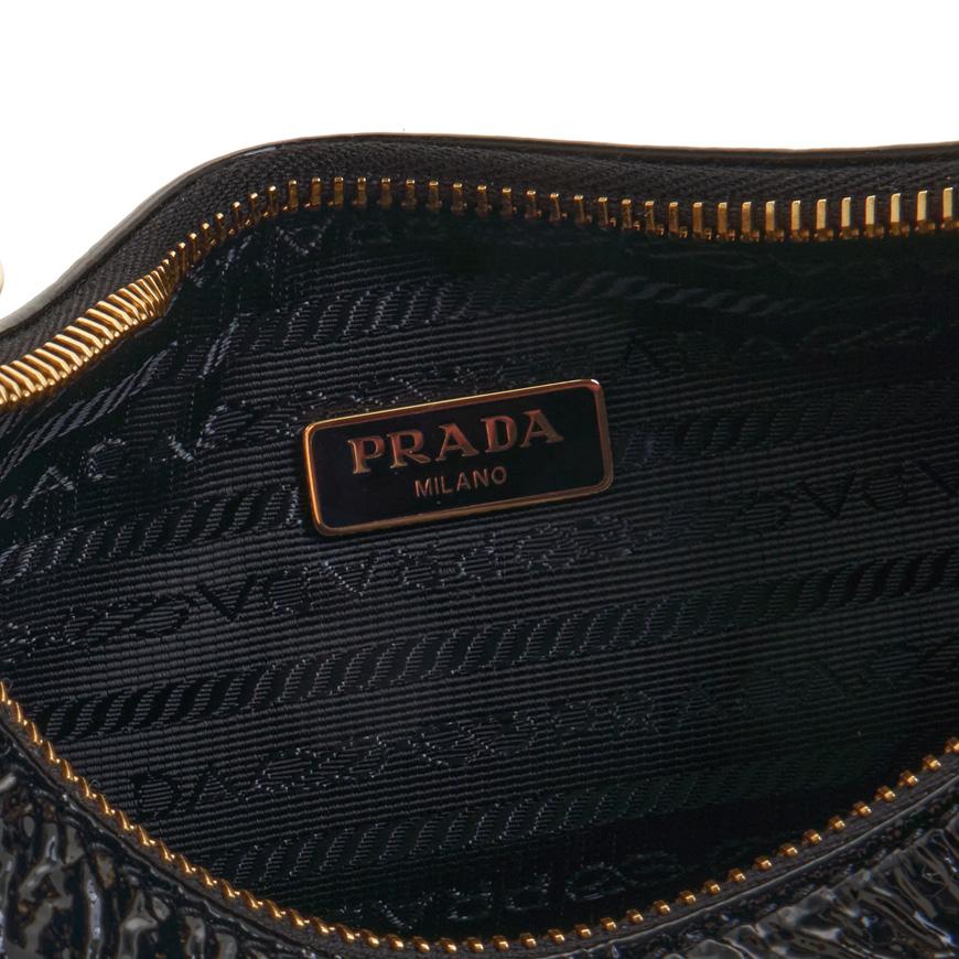 PRADA Re-Edition Shoulder Bag for Women 1BC204 2DNT F0002 QOM