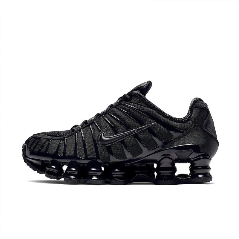 Nike Shox Low-Top Sneakers Black/Max Orange Women